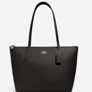 Coach Zip Top Tote